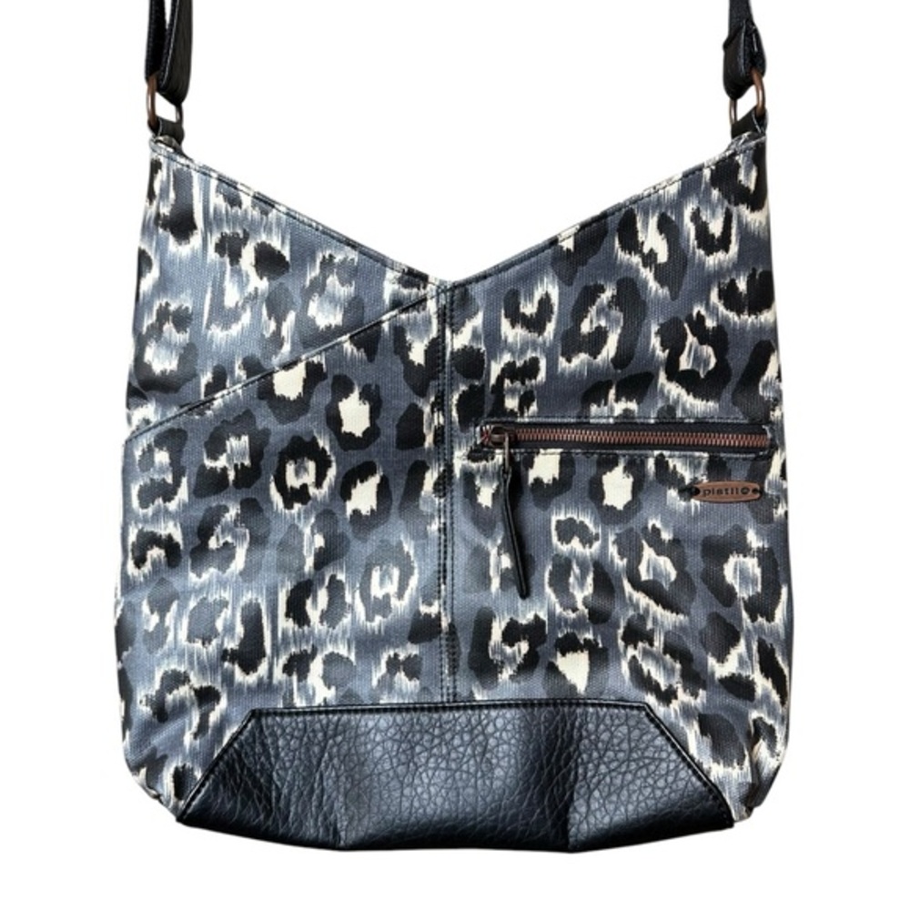 Pistil Easy Rider Crossbody Bag Animal Leopard Print Grunge Edgy Indie